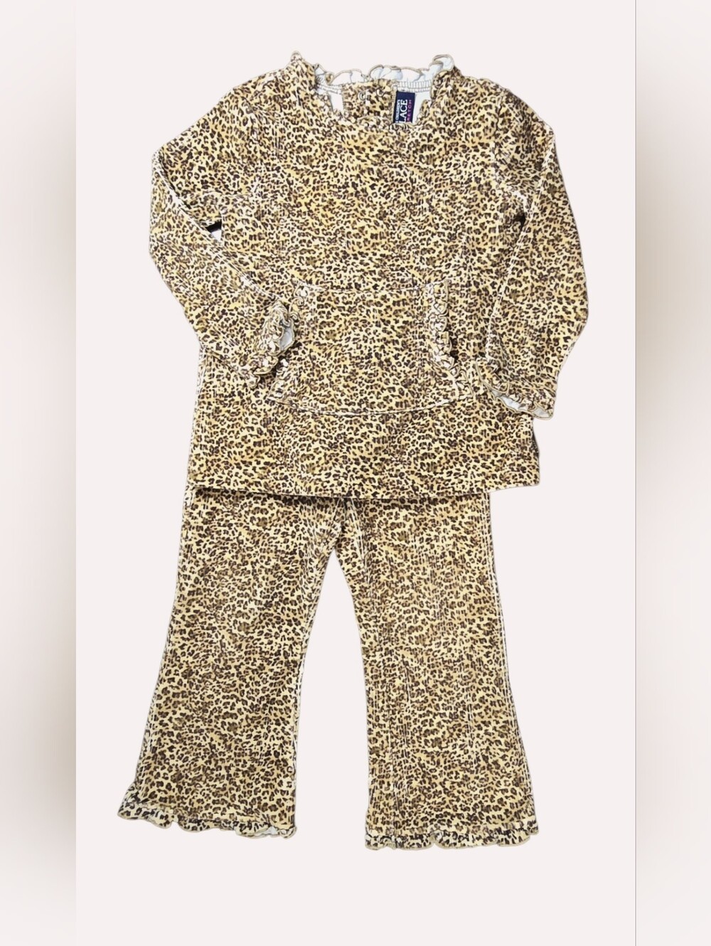 The Children's Place Two-Piece Leopard Print Set Size 3T